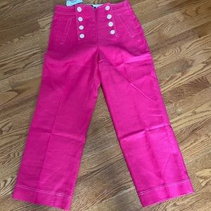 J Crew cropped pants size 2